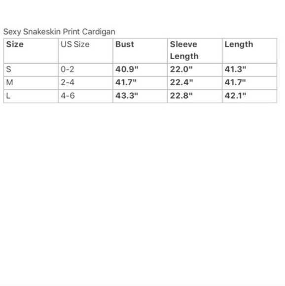 💥NWT - Pink Snakeprint Kimono / Cardigan / … - Picture 6 of 6